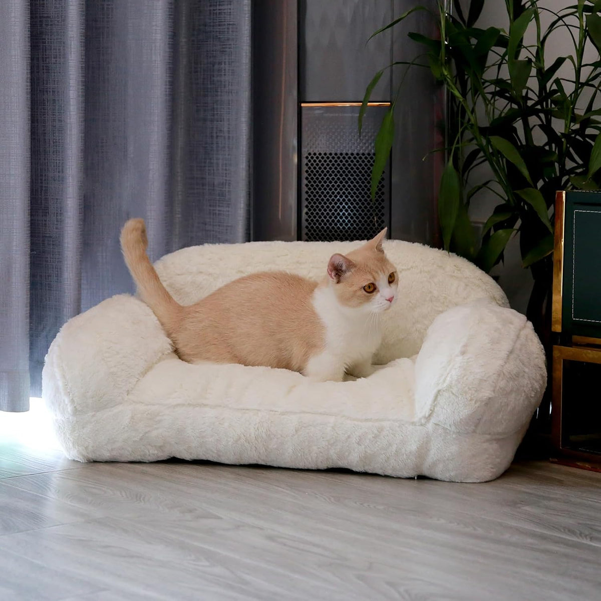 Anti-Slip Cat Couch Bed for Small Cats