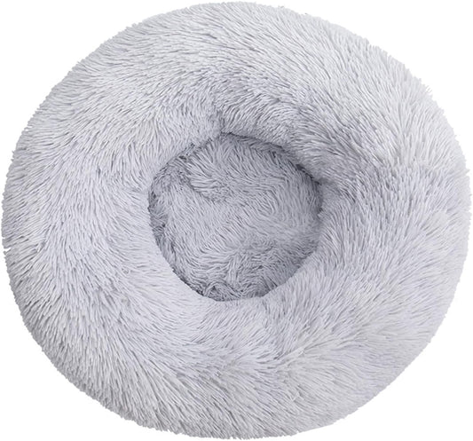 Doughnut Cat Dog Bed Round Soft for 3kg Pets