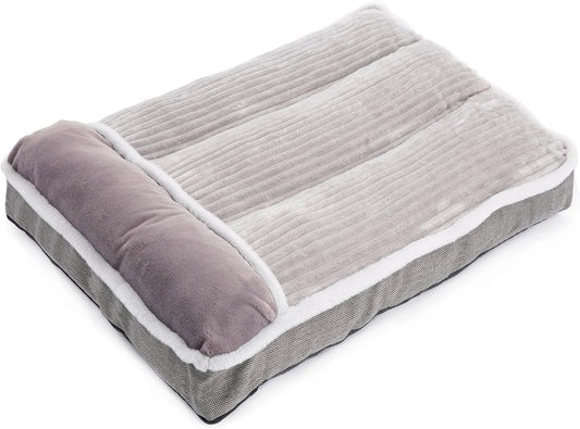 Large Sofa Dog Bed with Pillow for Crate Kennel